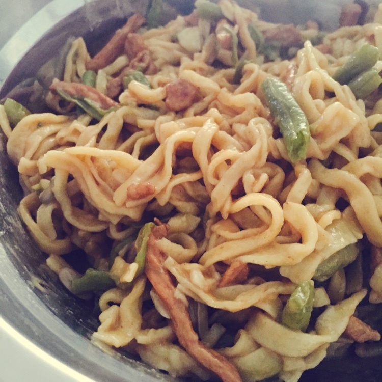 豆角焖面