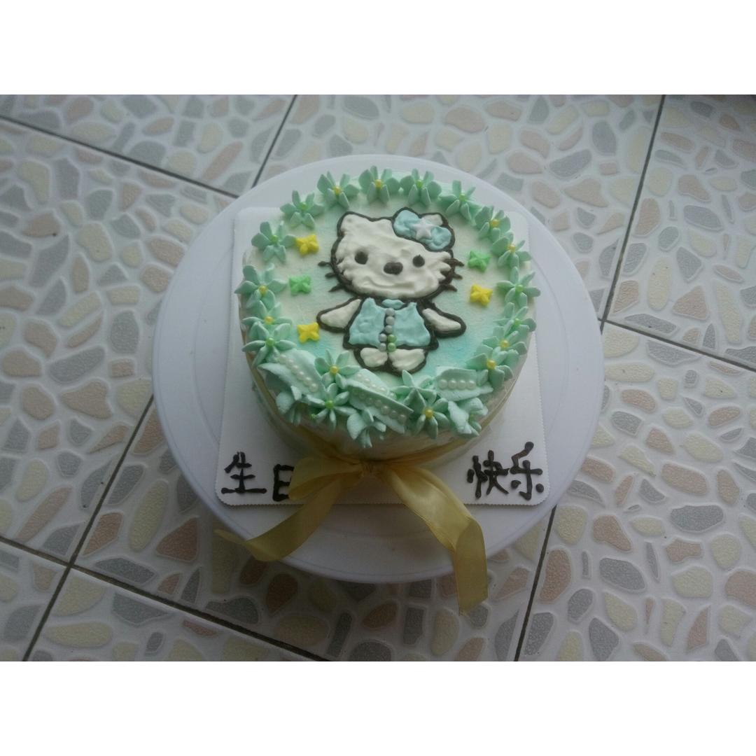 手绘蛋糕