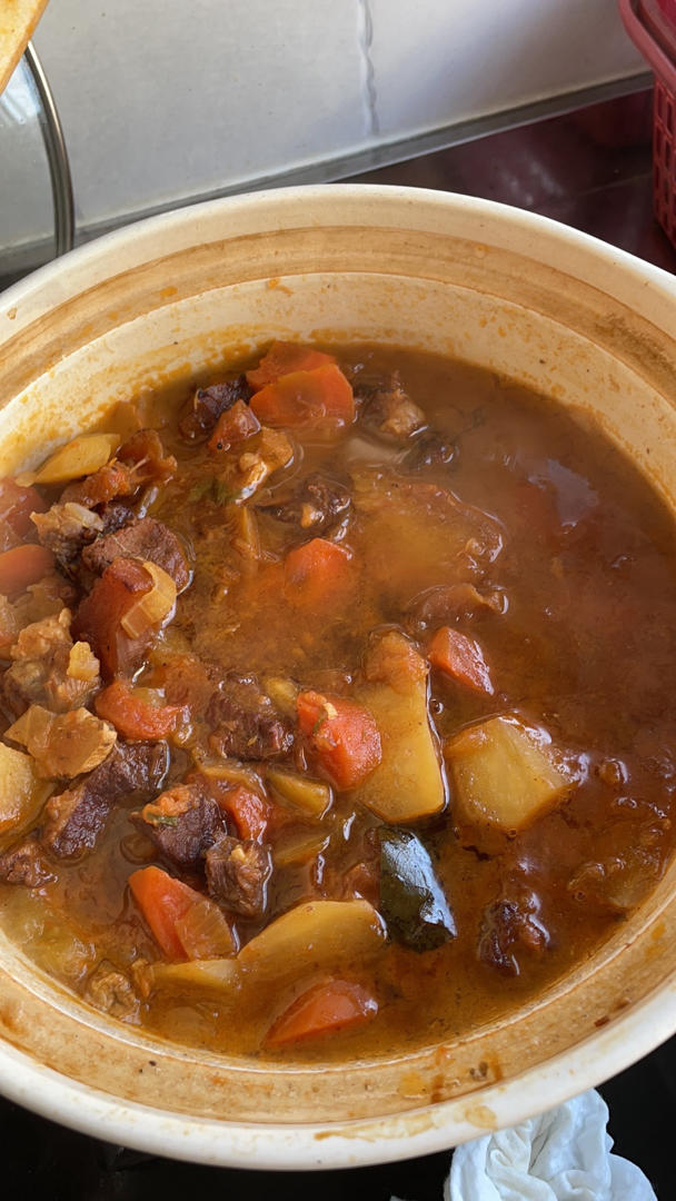 番茄土豆炖牛腩