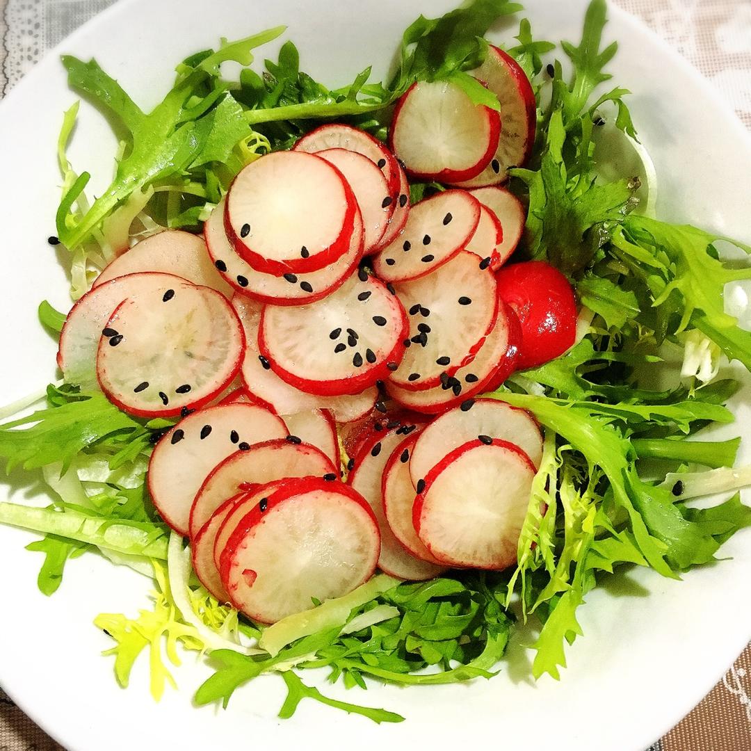 凉拌糖醋樱桃萝卜