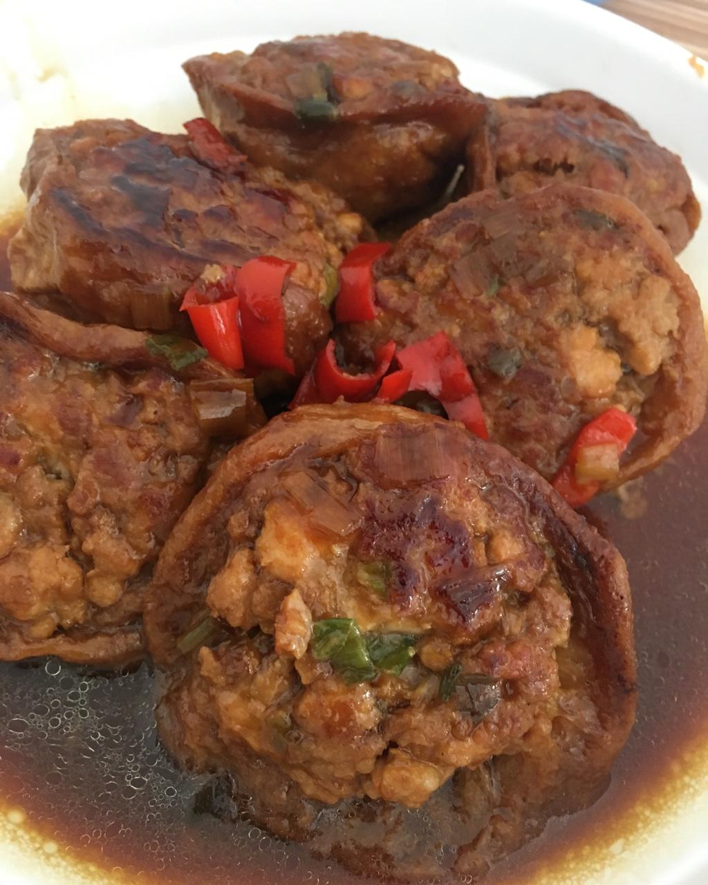 油面筋酿肉