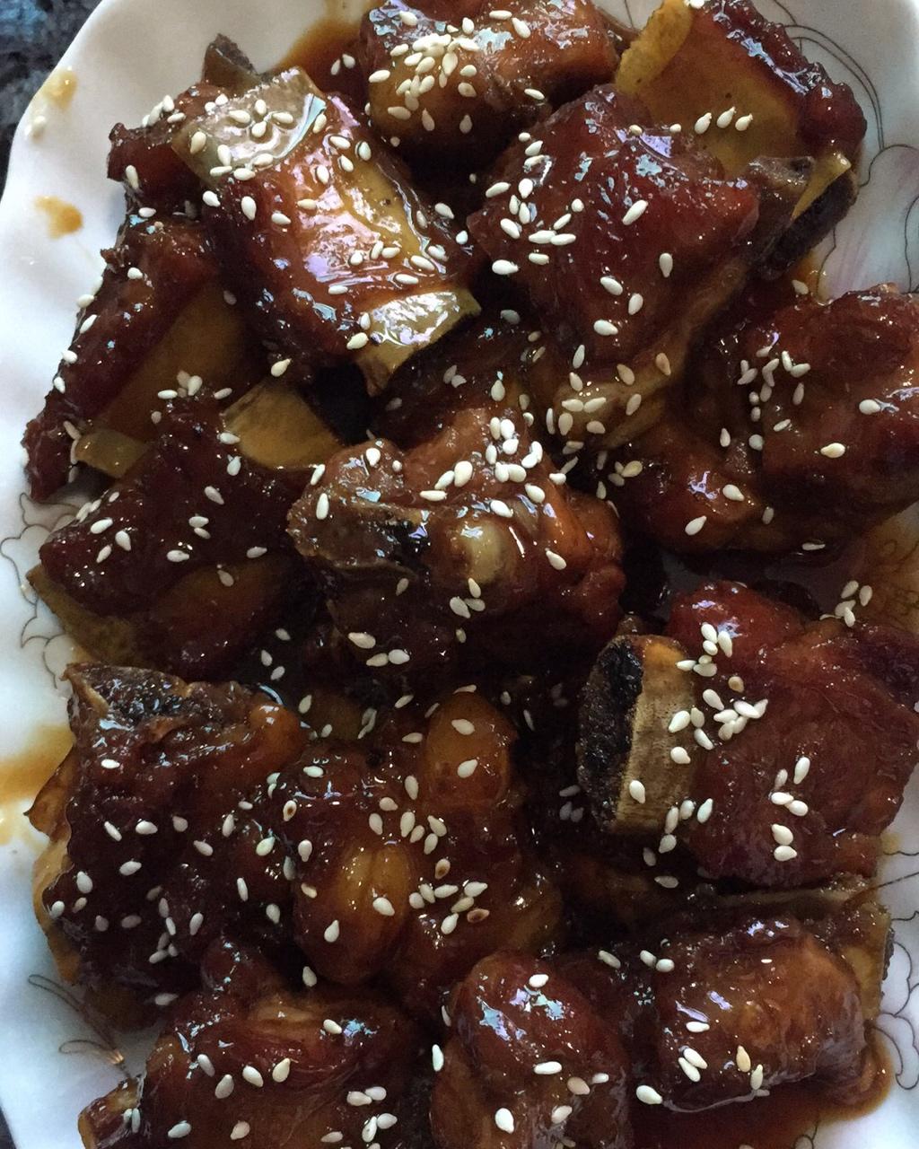 懒人版糖醋排骨