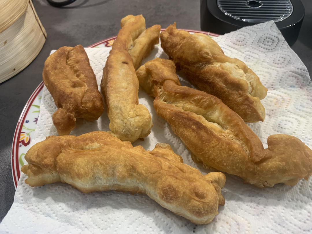 一次成功自制油条