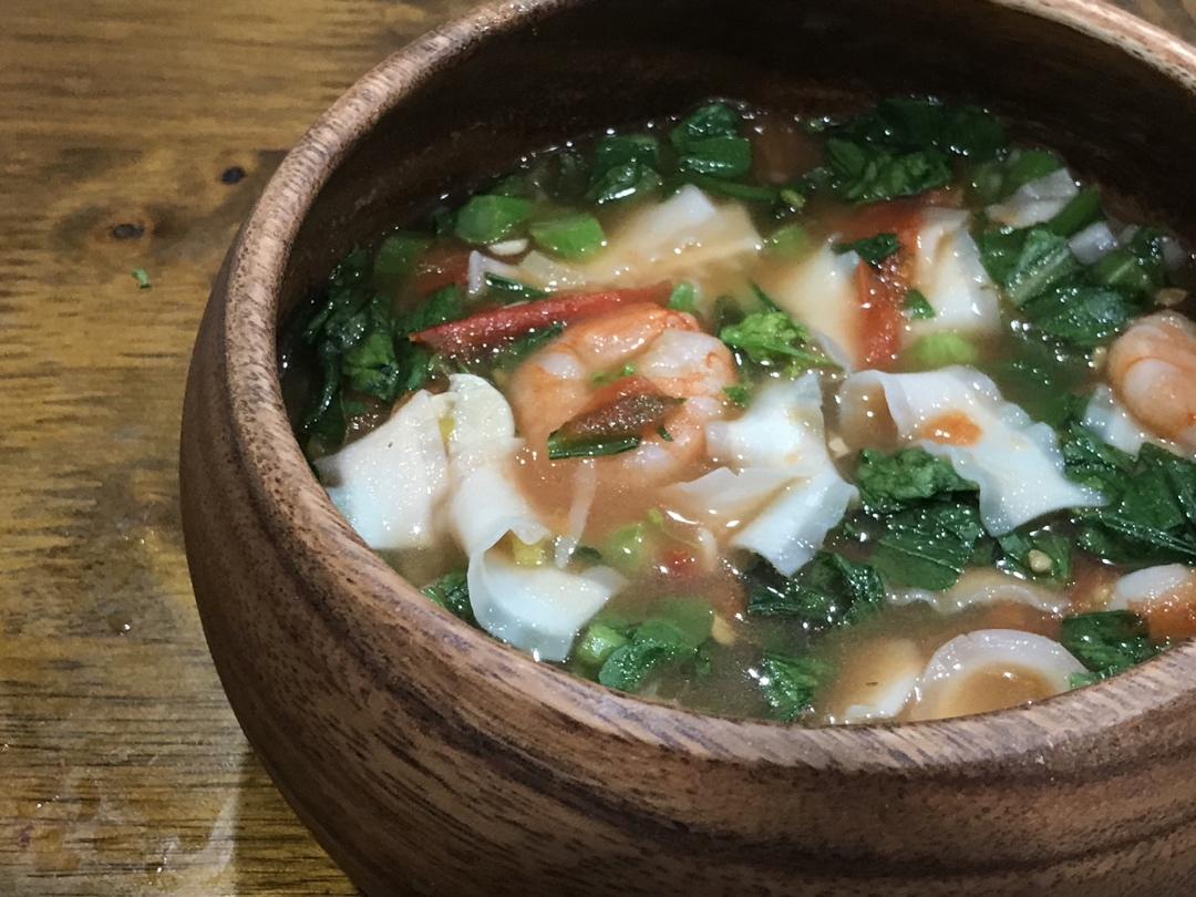 虾仁西红柿热汤面丨健康·三餐<好好吃饭8>