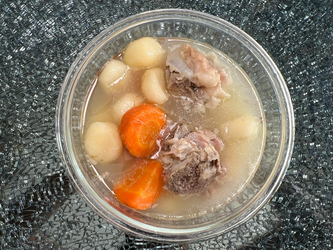 胡萝卜马蹄甘蔗水