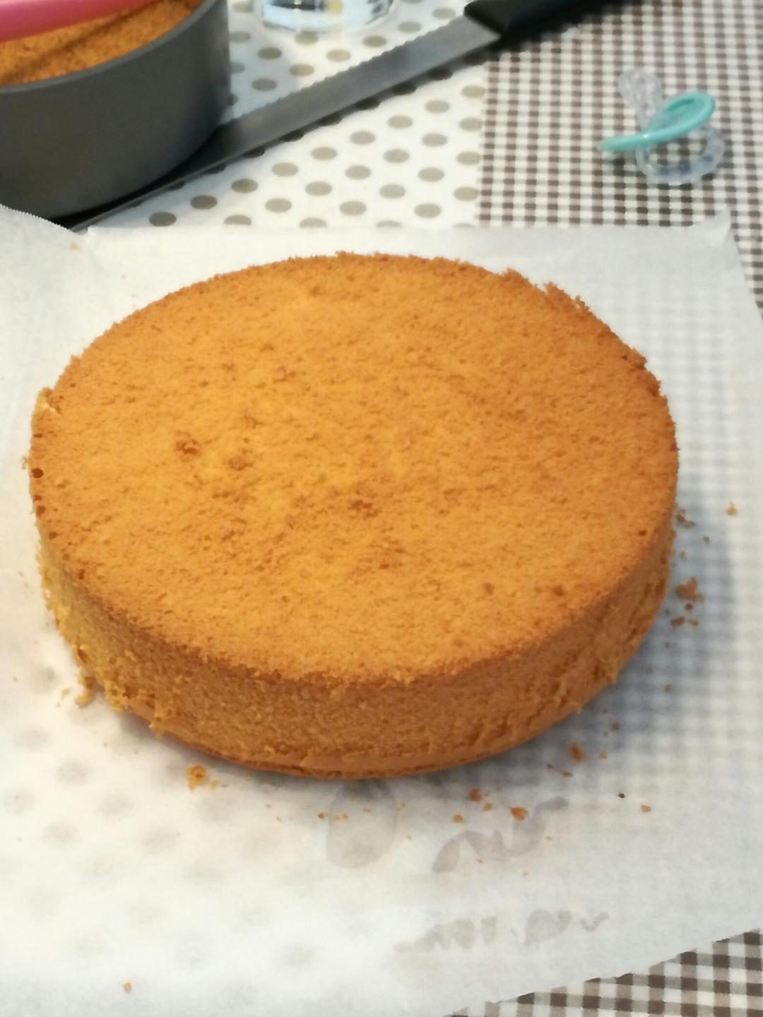 八寸戚风蛋糕
