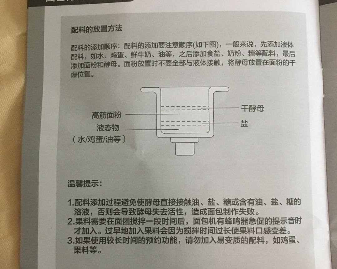 纯奶手撕吐司的做法 步骤1