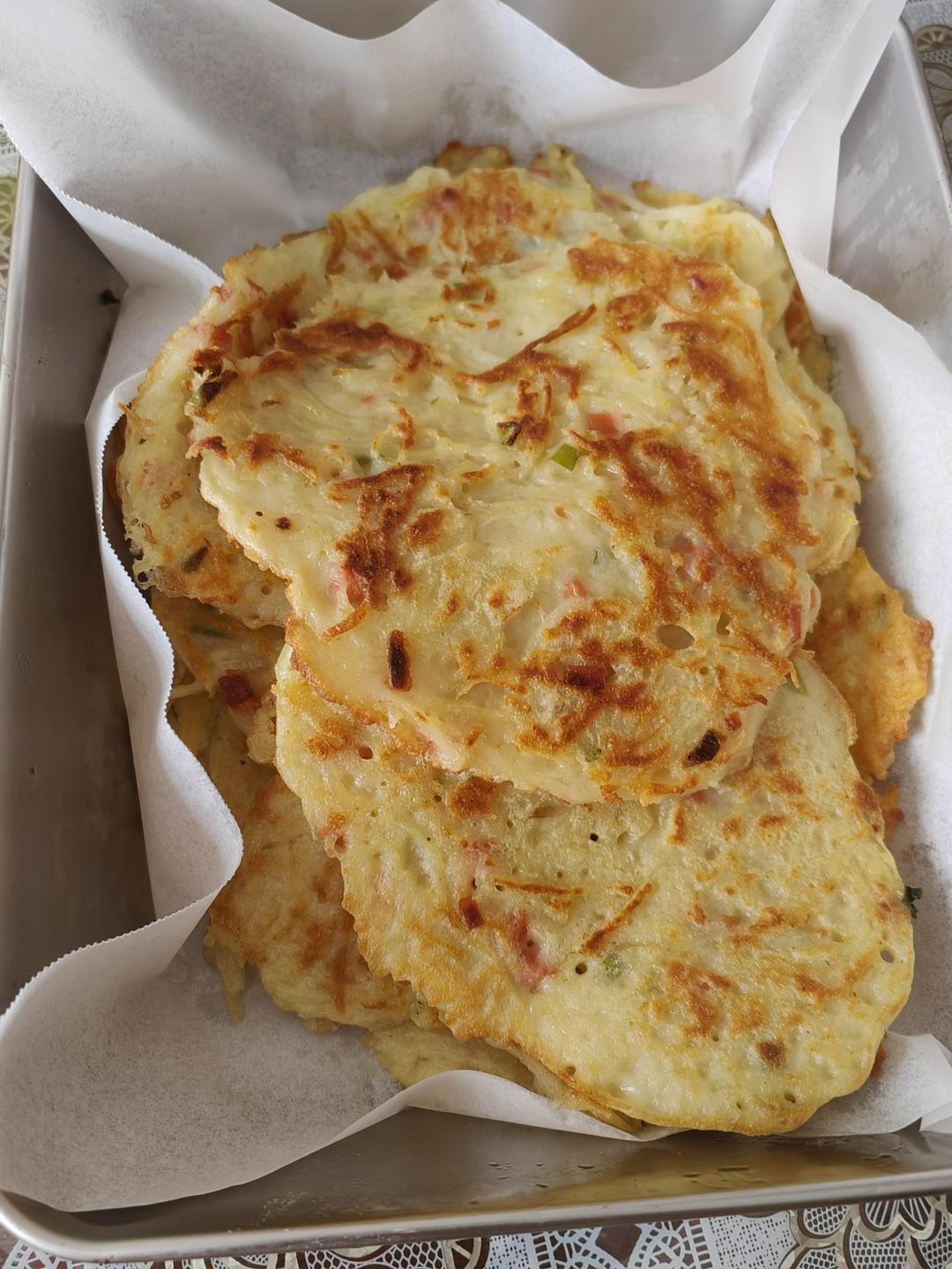 土豆饼(土豆胡萝卜丝饼)
