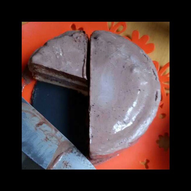 巧克力巴菲蛋糕