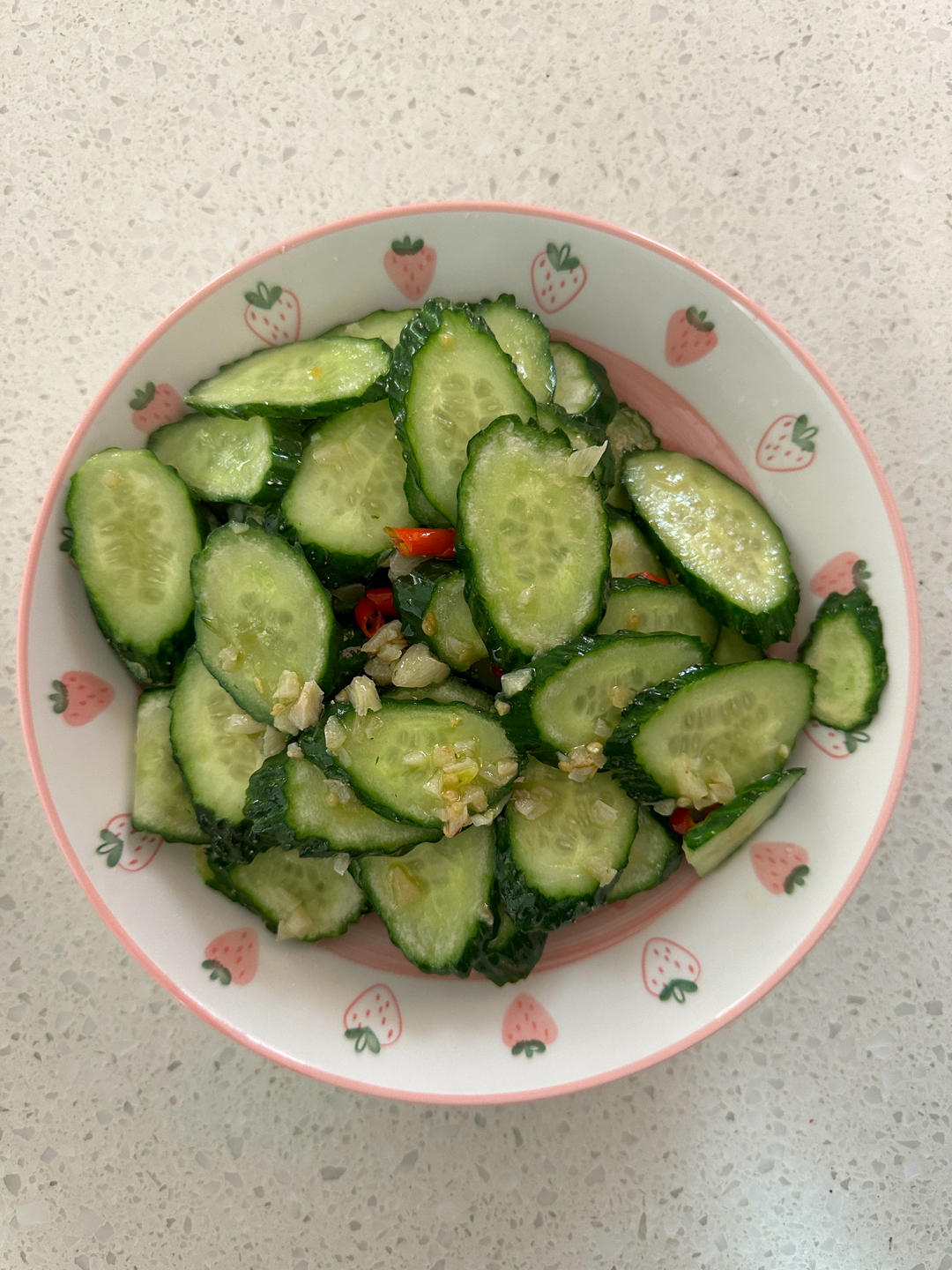 爽口清炒黄瓜片