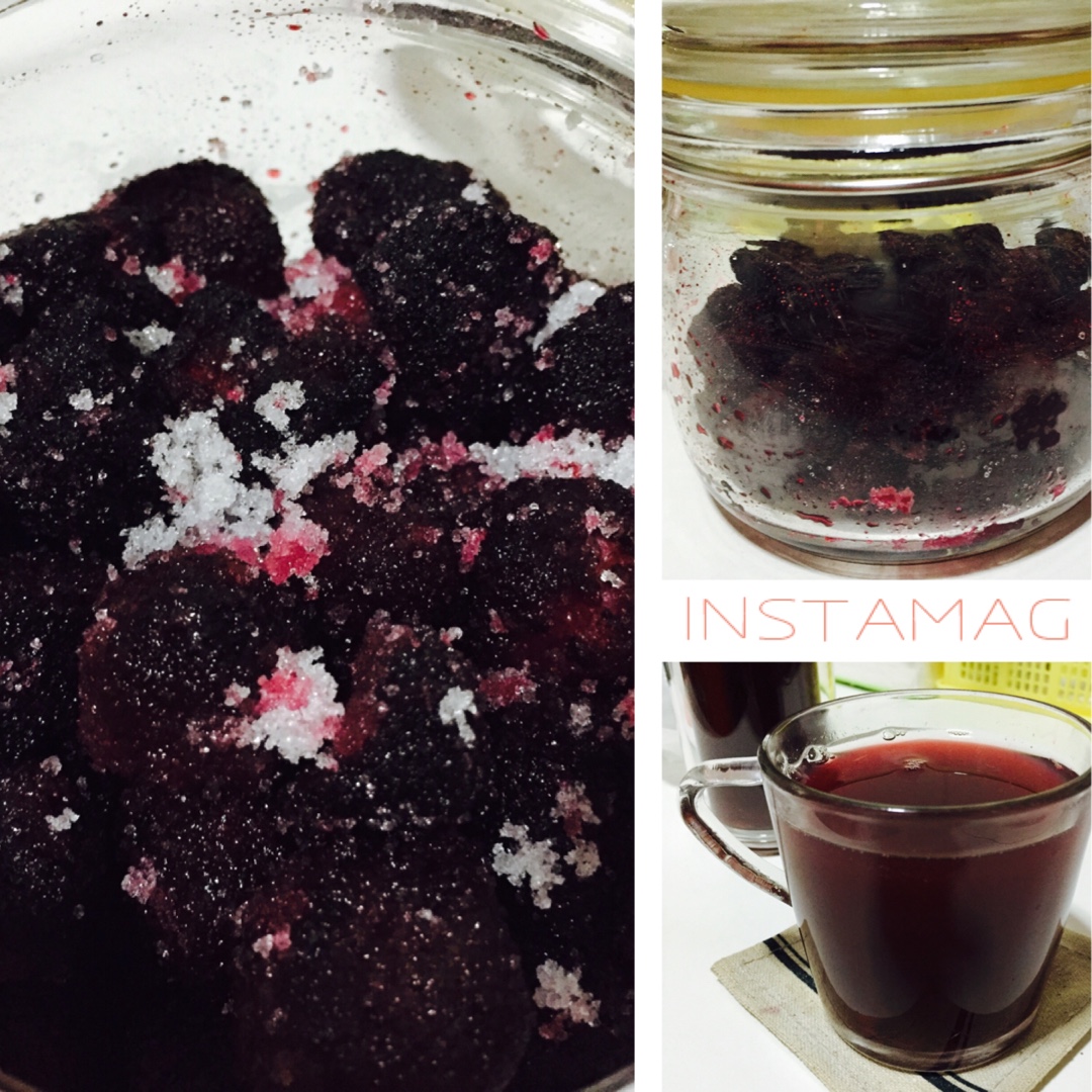 消耗杨梅大法：杨梅干+杨梅汁