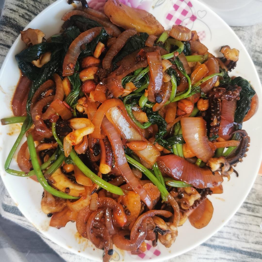 爆炒香辣鱿鱼