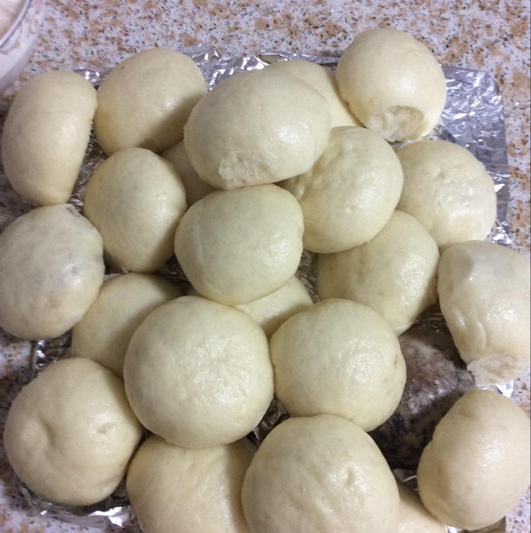 牛奶小馒头