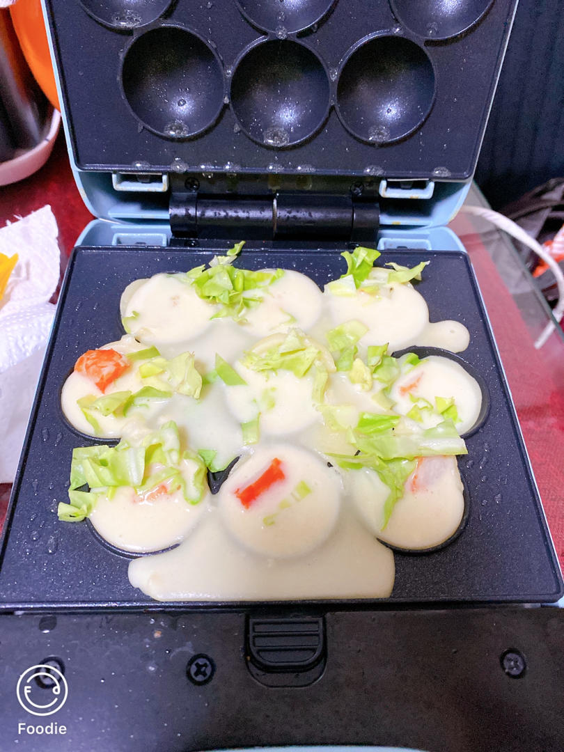 在家做地道的日式章鱼烧，大满足！