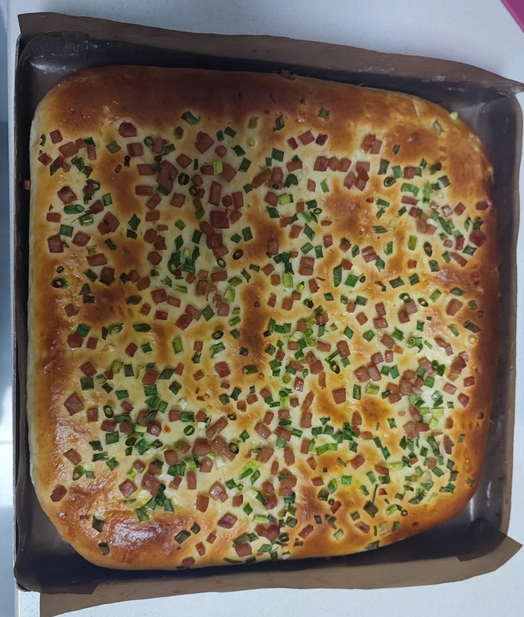 老式香葱肉松面包卷---记忆中小时候的味道