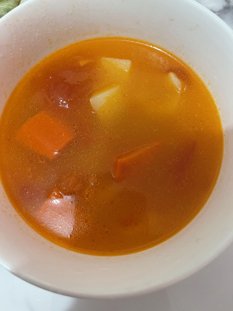 番茄🍅土豆🥔汤|可以代餐的“减肥汤”
