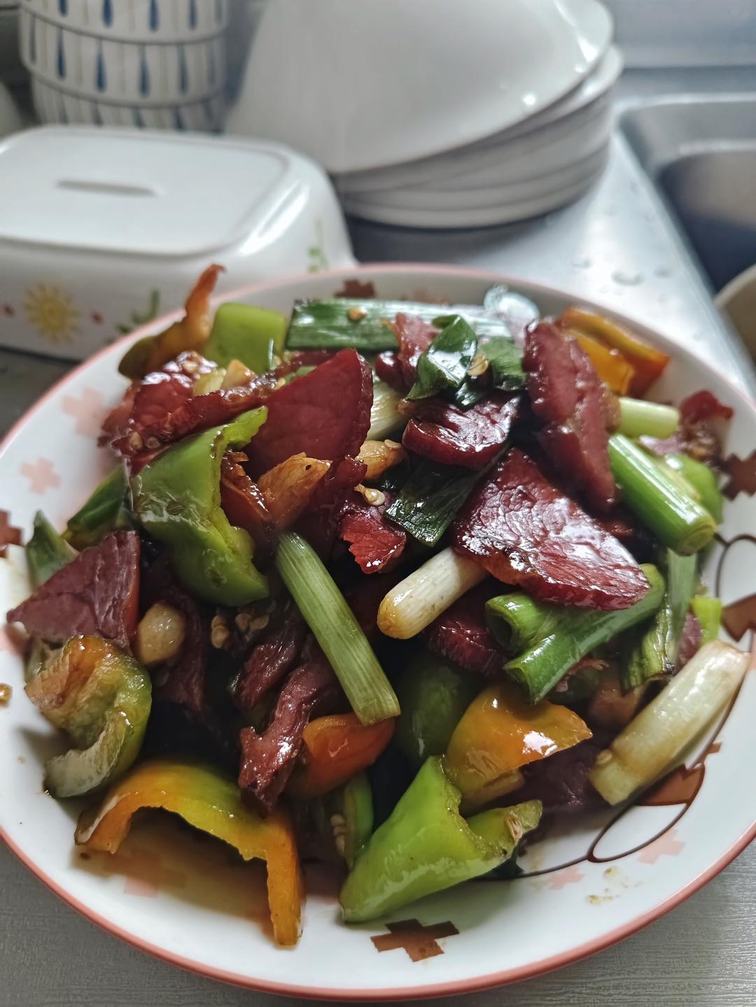 青椒炒腊肉