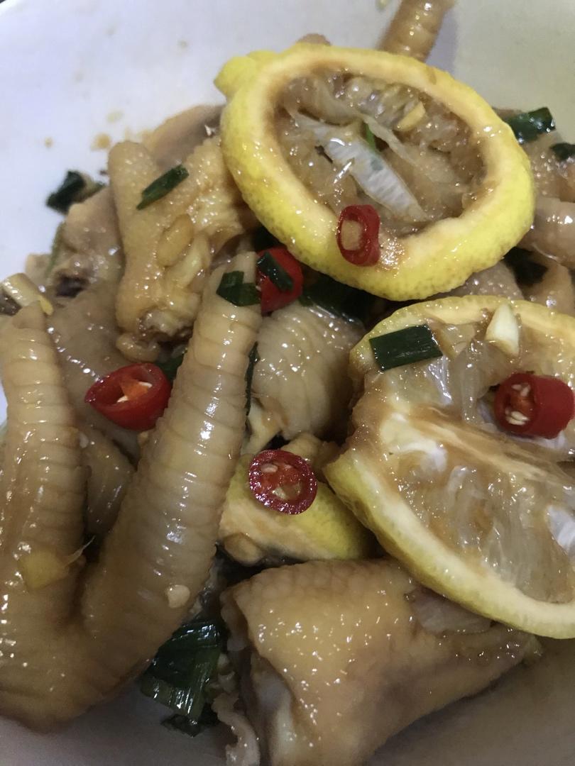 【柠檬酸辣鸡爪】自制超级无敌美味的网红鸡爪