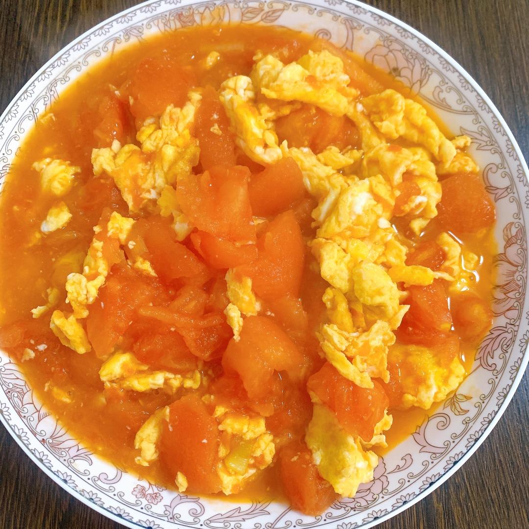 西红柿炒鸡蛋