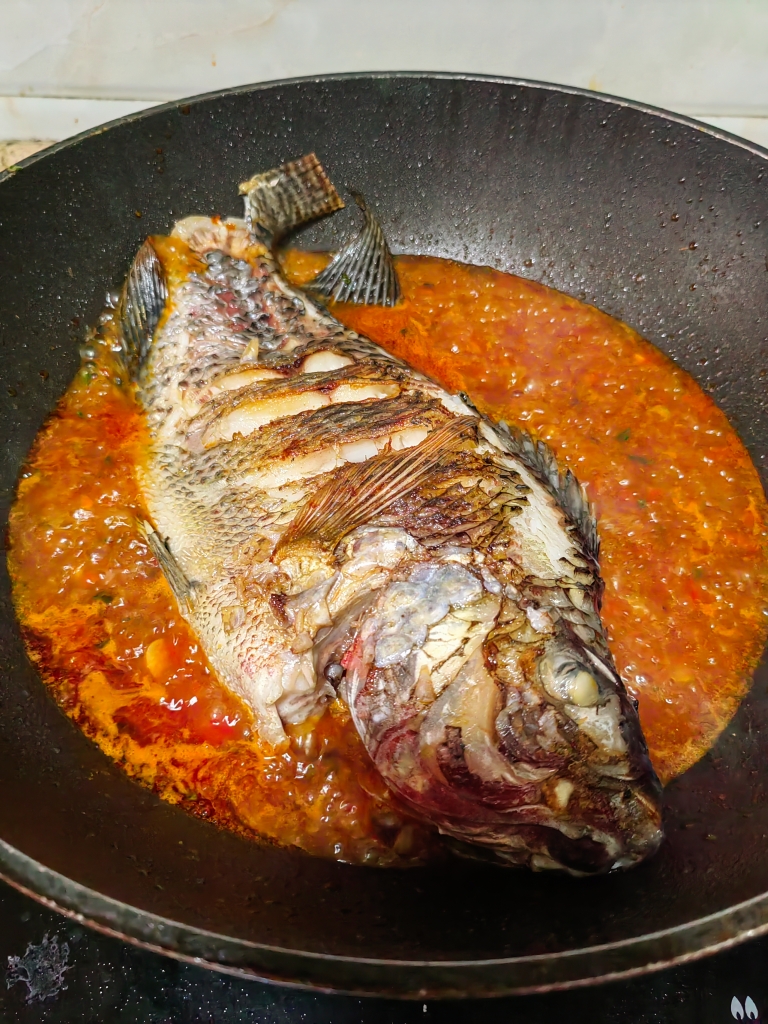 健脾和胃的红烧罗非鱼的做法 步骤11