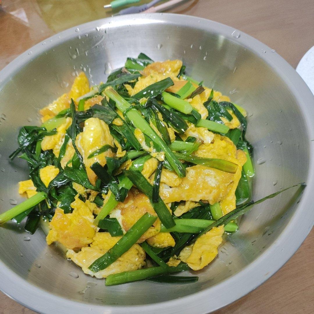 韭菜炒鸡蛋