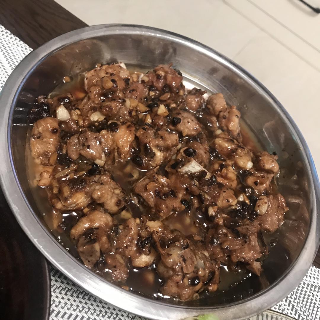 家常菜～豉汁蒸排骨