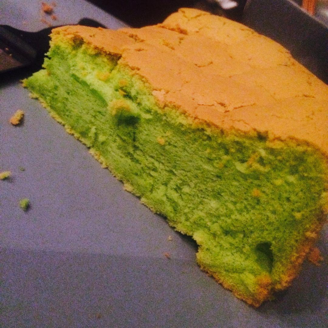 斑兰（香兰）蛋糕/绿蛋糕（新鲜斑兰叶汁