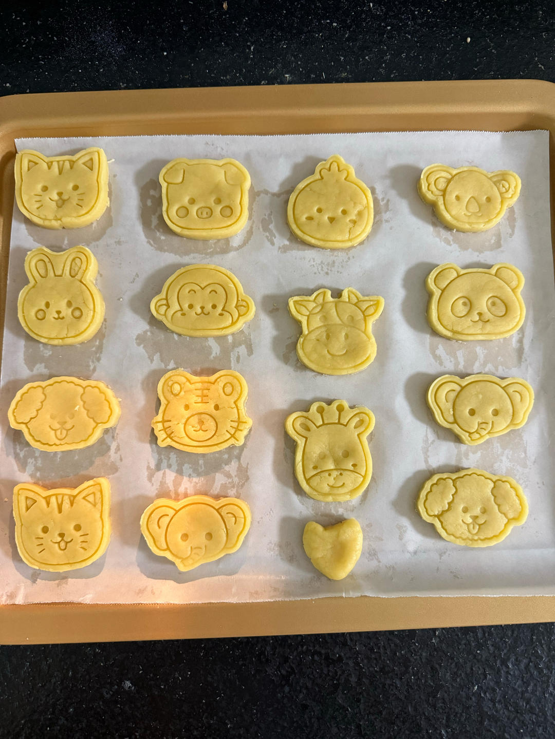 宝宝版无糖无盐黄油饼干