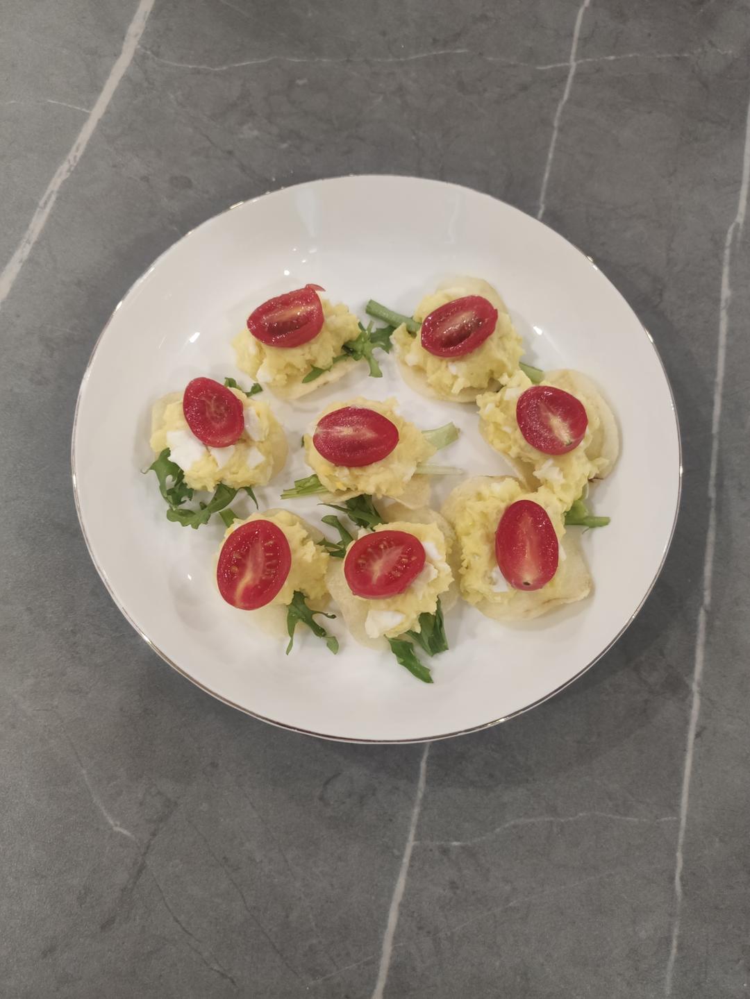 薯片牛油果一口沙拉