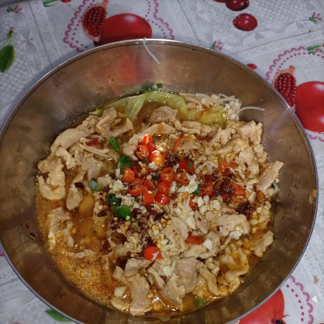 水煮肉片（肯定不翻车）