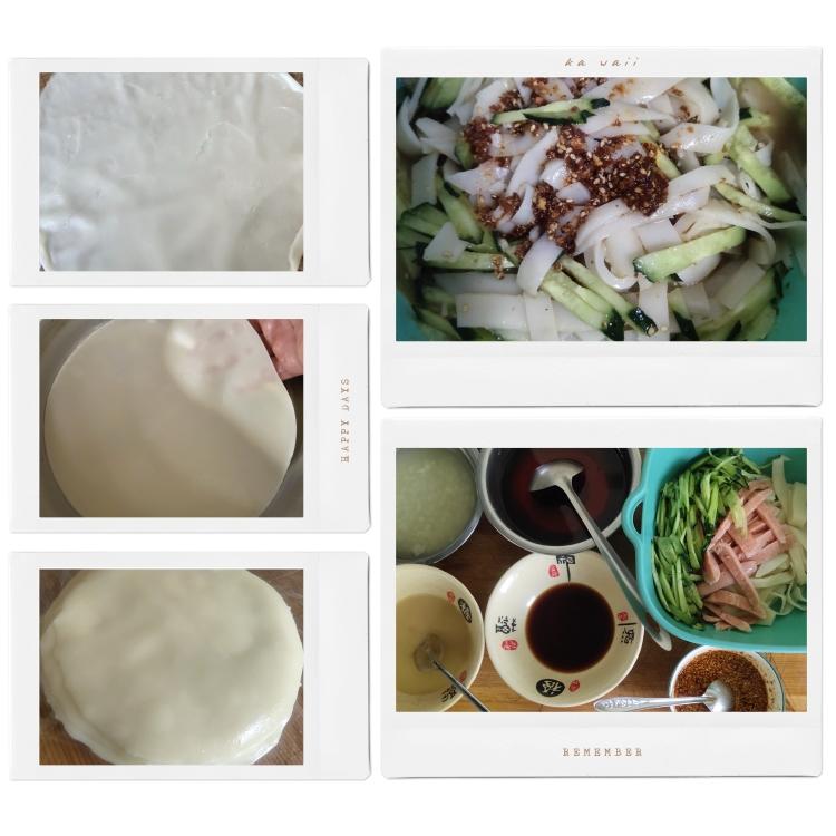 凉皮-家庭自制（告诉你自己做更劲道的秘诀）