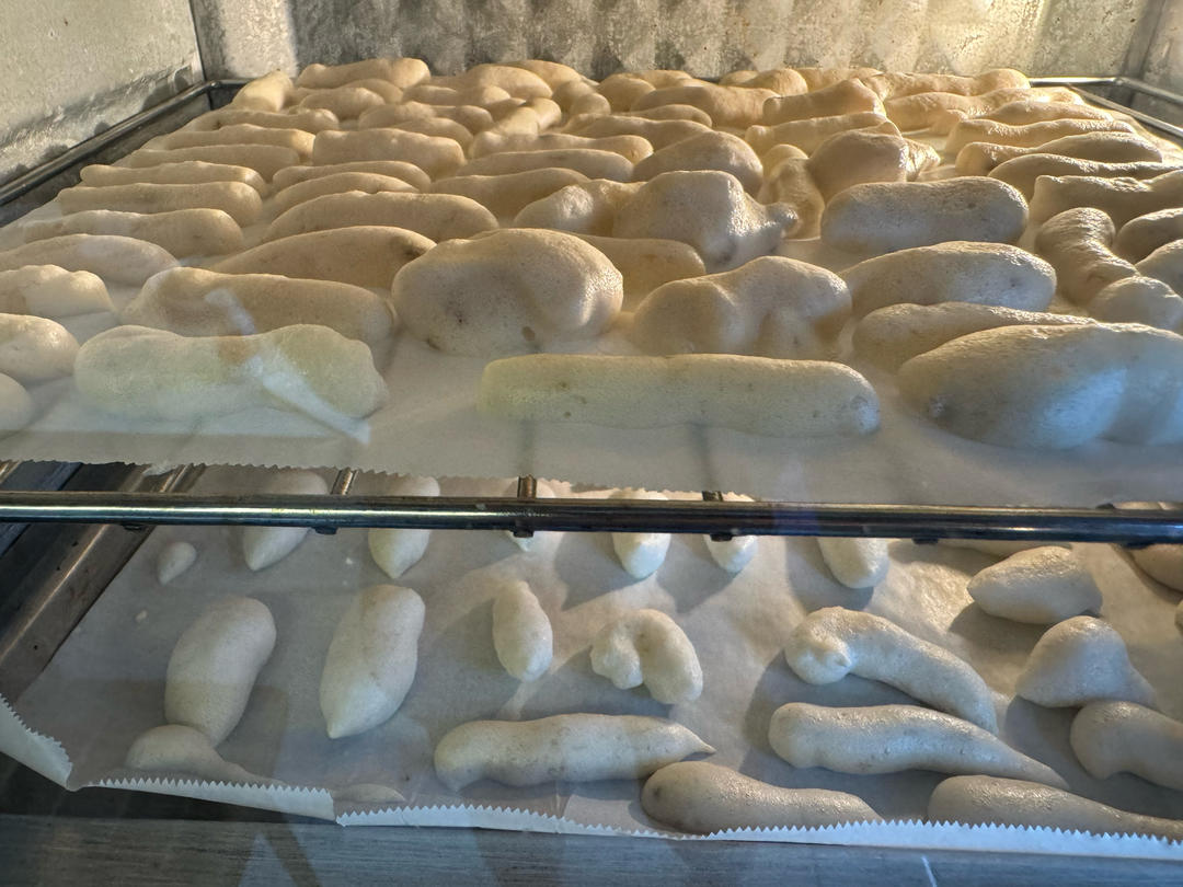 宝宝辅食五种口味手指泡芙手指饼干（无糖无油大人低卡小零食）