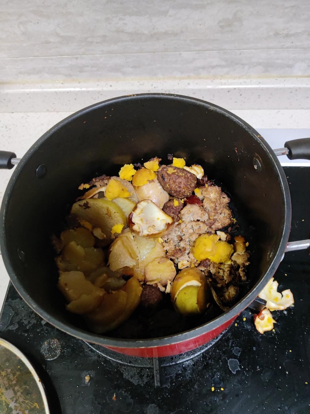 黄磊版红烧狮子头