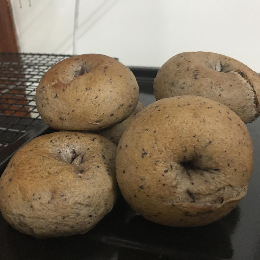 全麥藍莓貝果（無油糖）