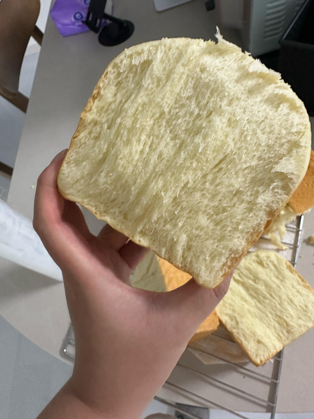 吐司，奶香手撕面包，超级香浓