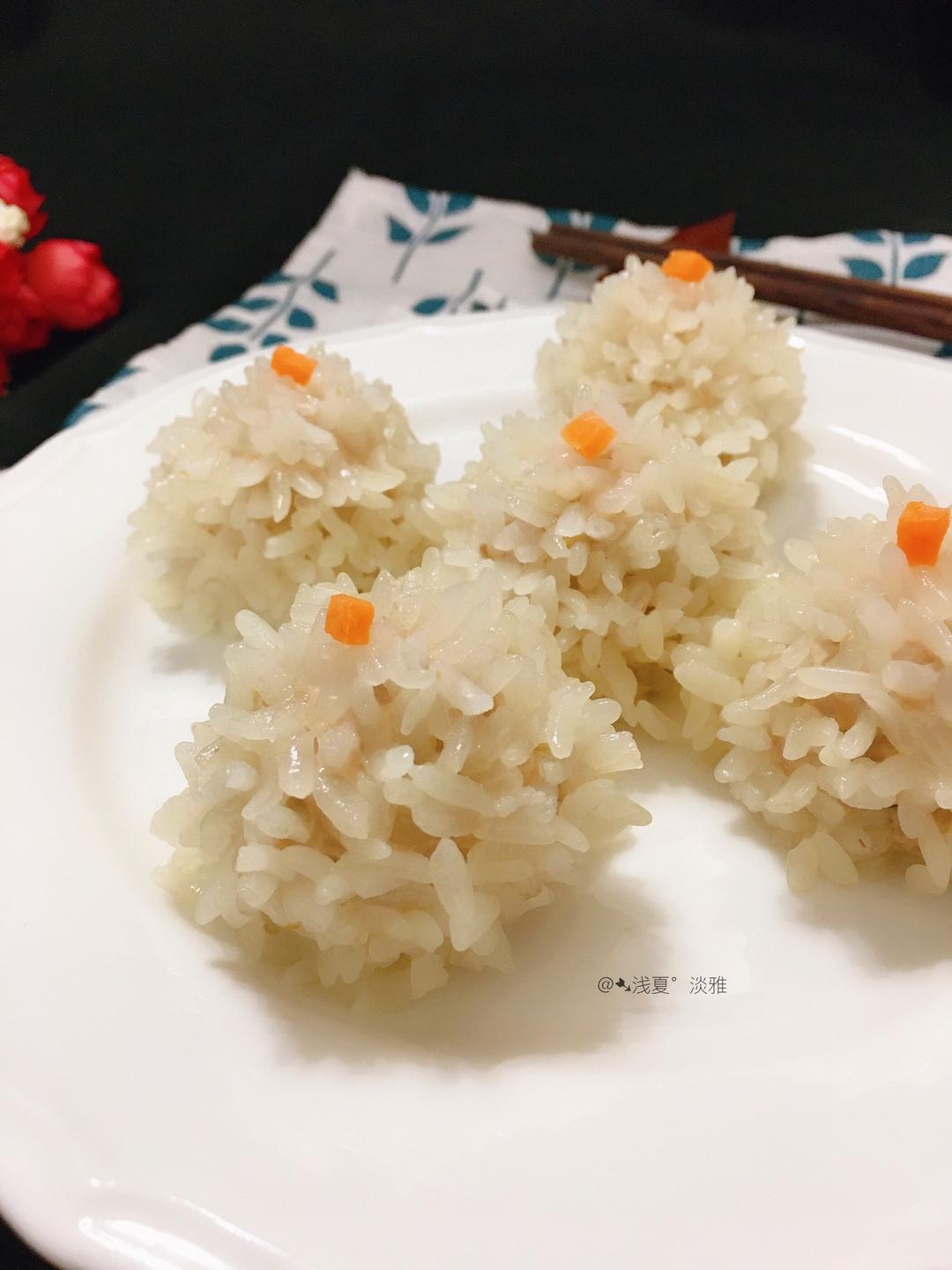 糯米珍珠肉丸的做法