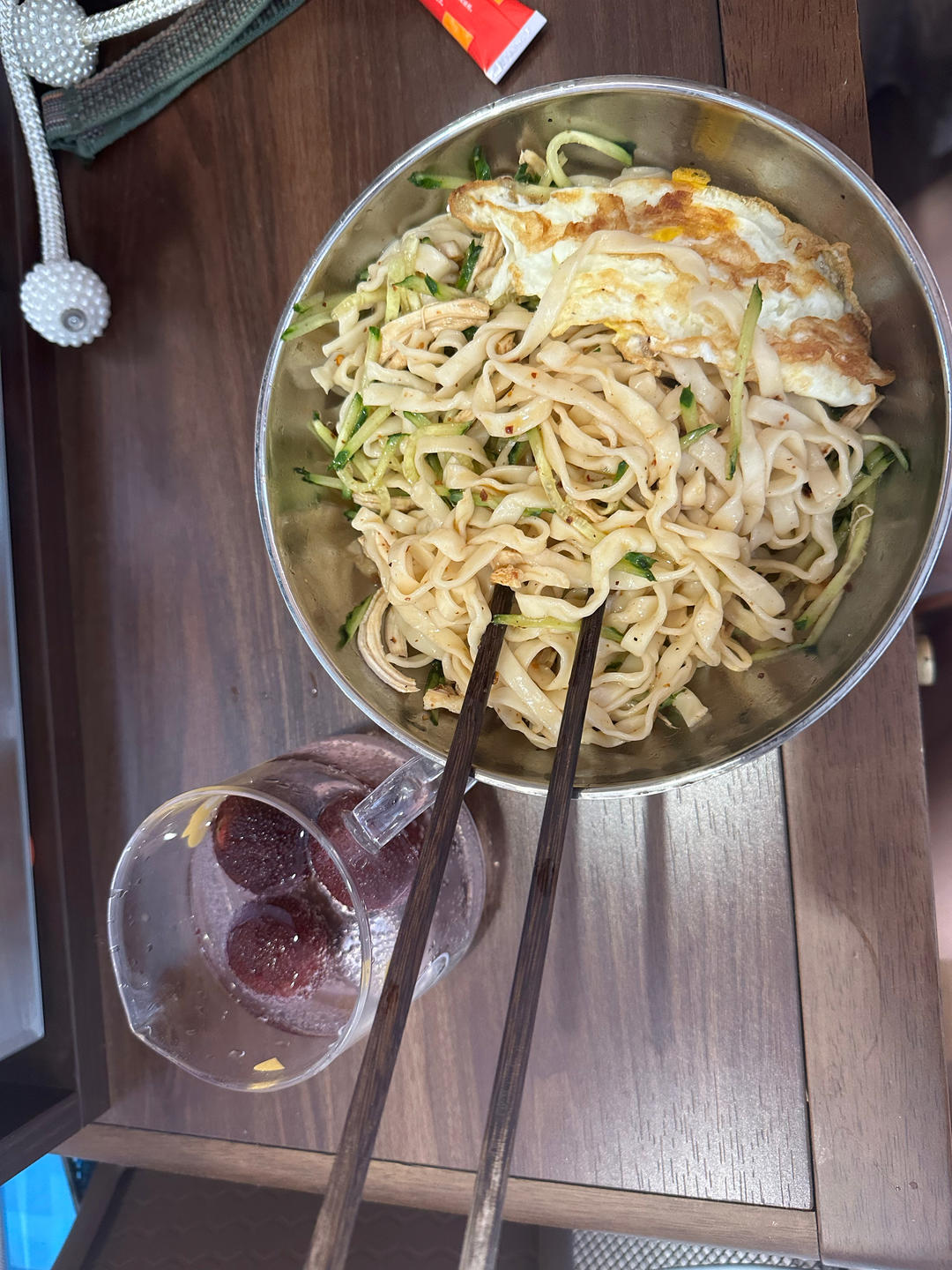 鸡丝凉面(快手菜)