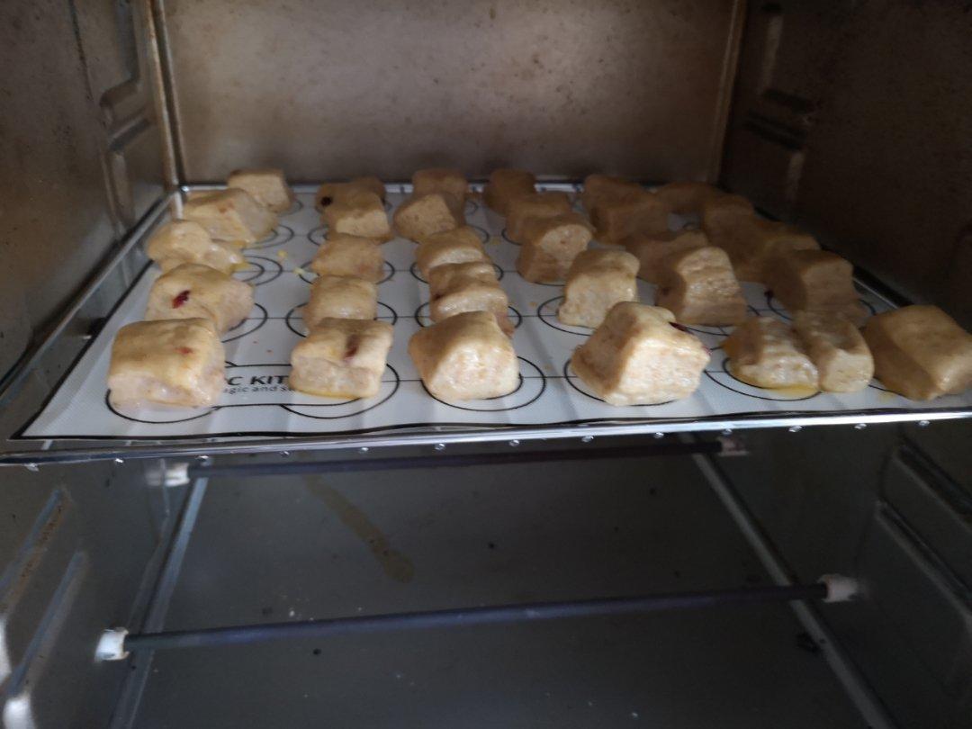 蔓越莓优格小面包块