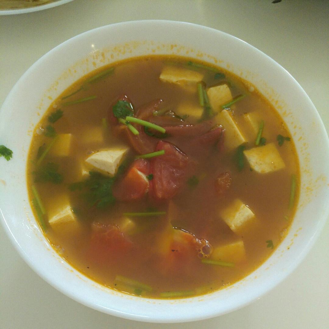 番茄豆腐汤