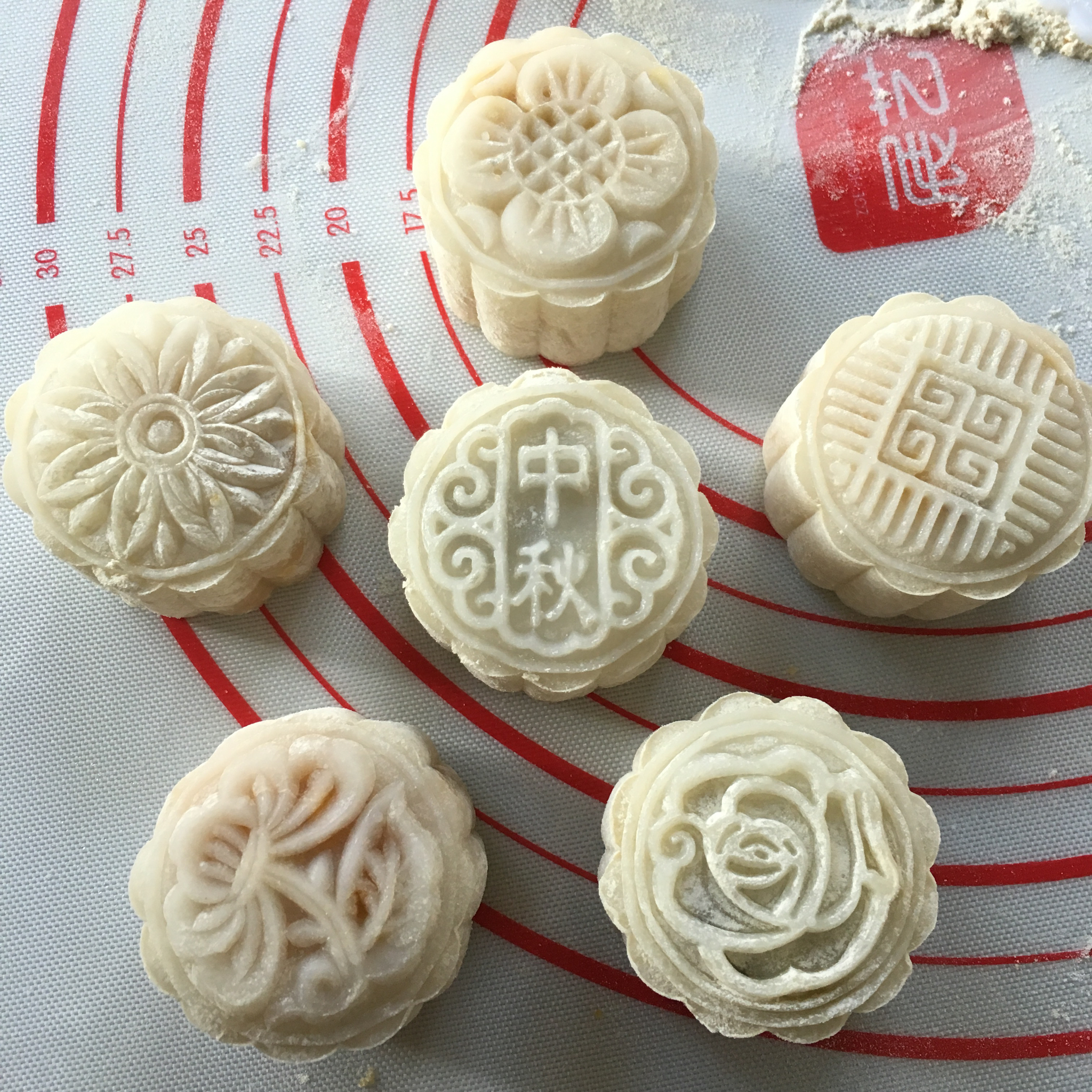 冰皮月饼（绿豆馅、绿豆肉松馅）