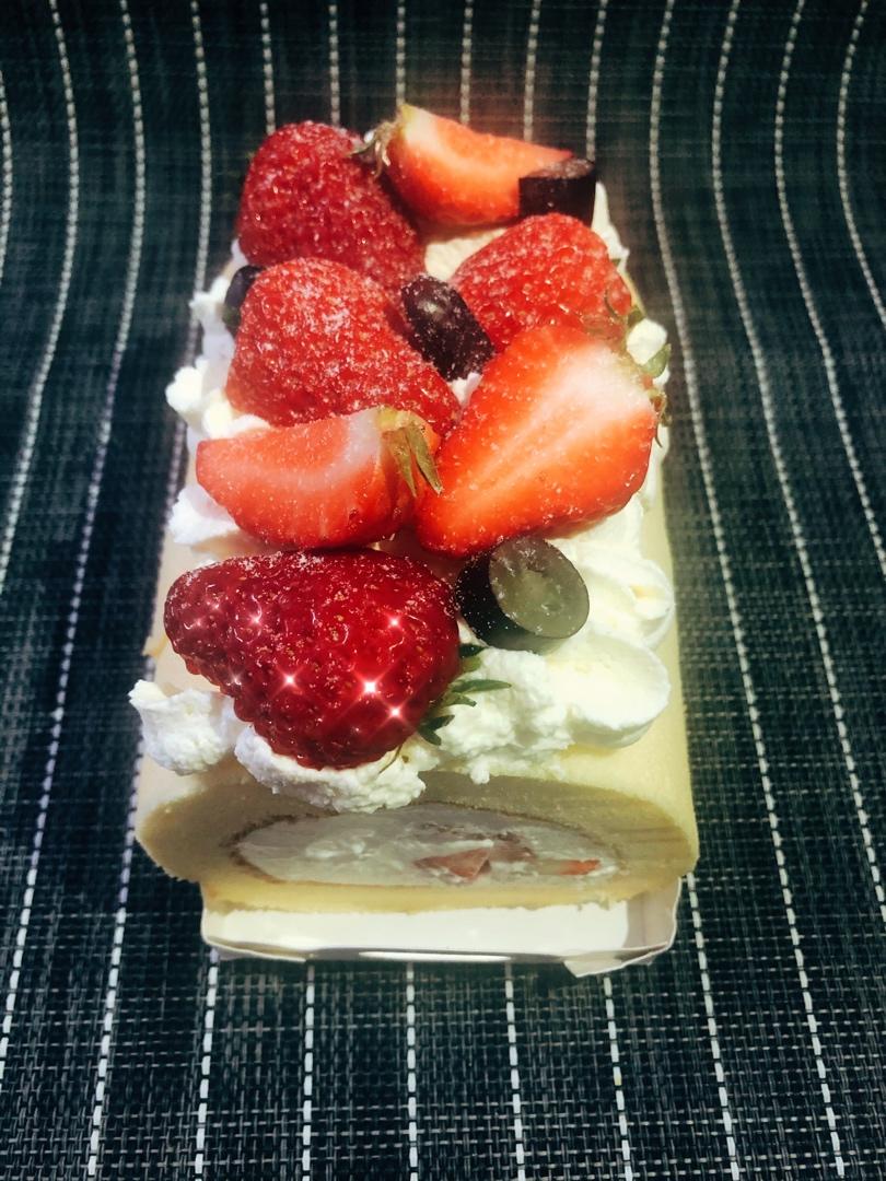 肥而不腻的超厚瑞士卷