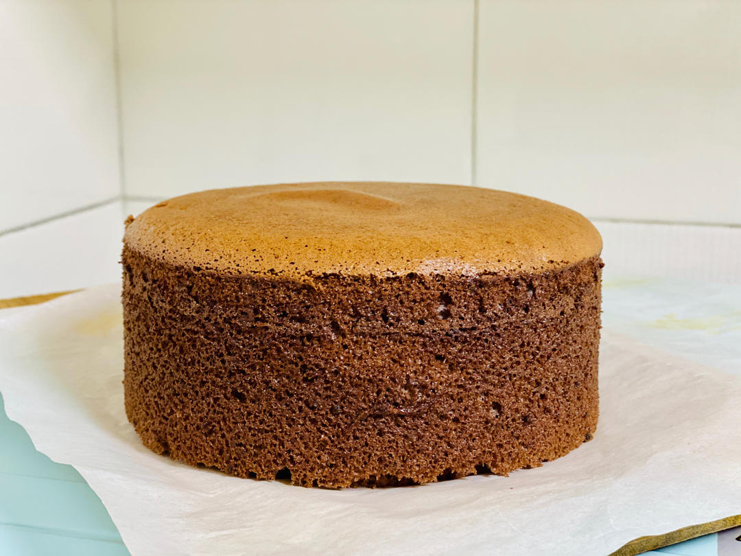 巧克力戚风蛋糕6寸(基础易成功版)