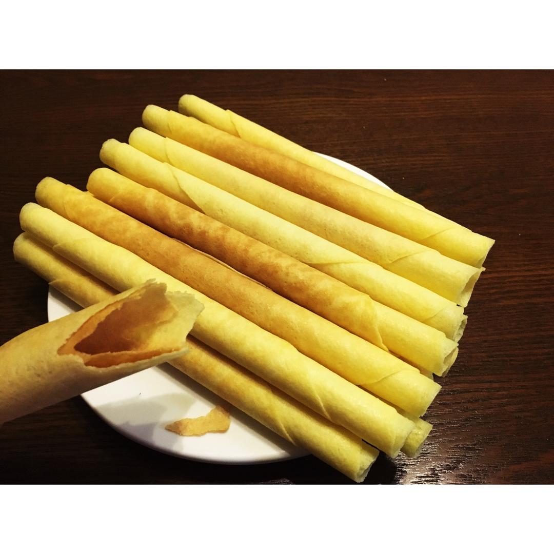 芝麻香酥蛋卷（视频食谱）