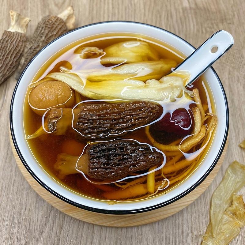 羊肚菌花胶气血汤