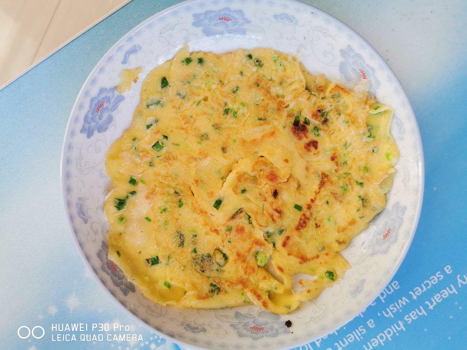 快速早餐鸡蛋葱花饼