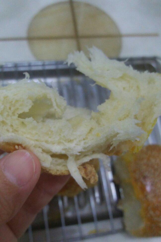 用烤箱自己做面包--手工牛奶吐司面包