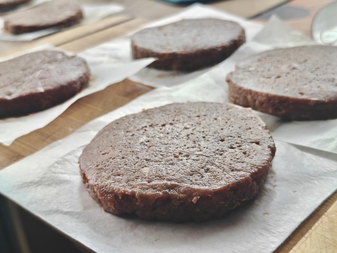 超详细汉堡牛肉饼｜附自制汉堡搭配#Healthymeals#减脂必撸16