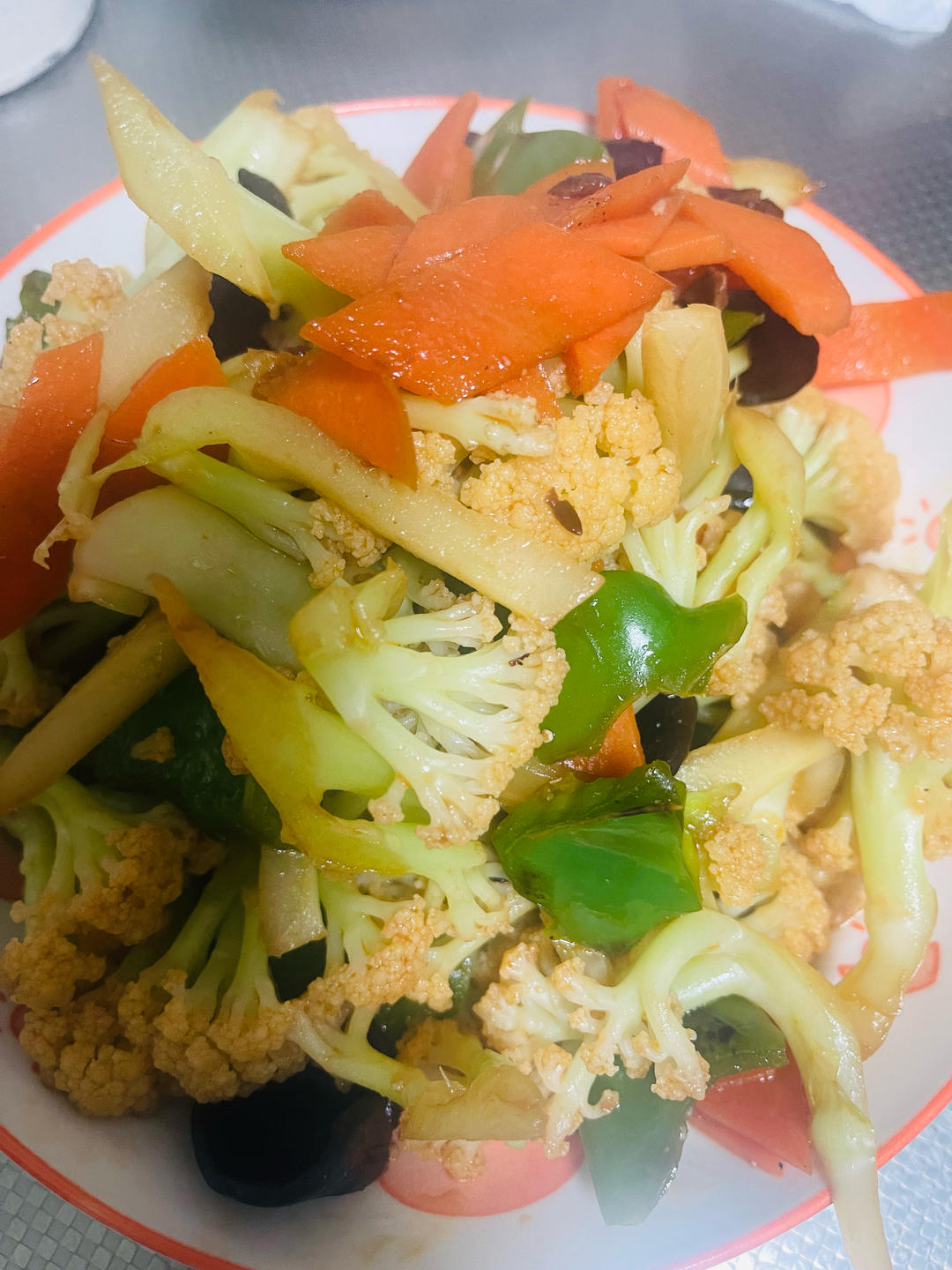 素炒菜花（花菜）