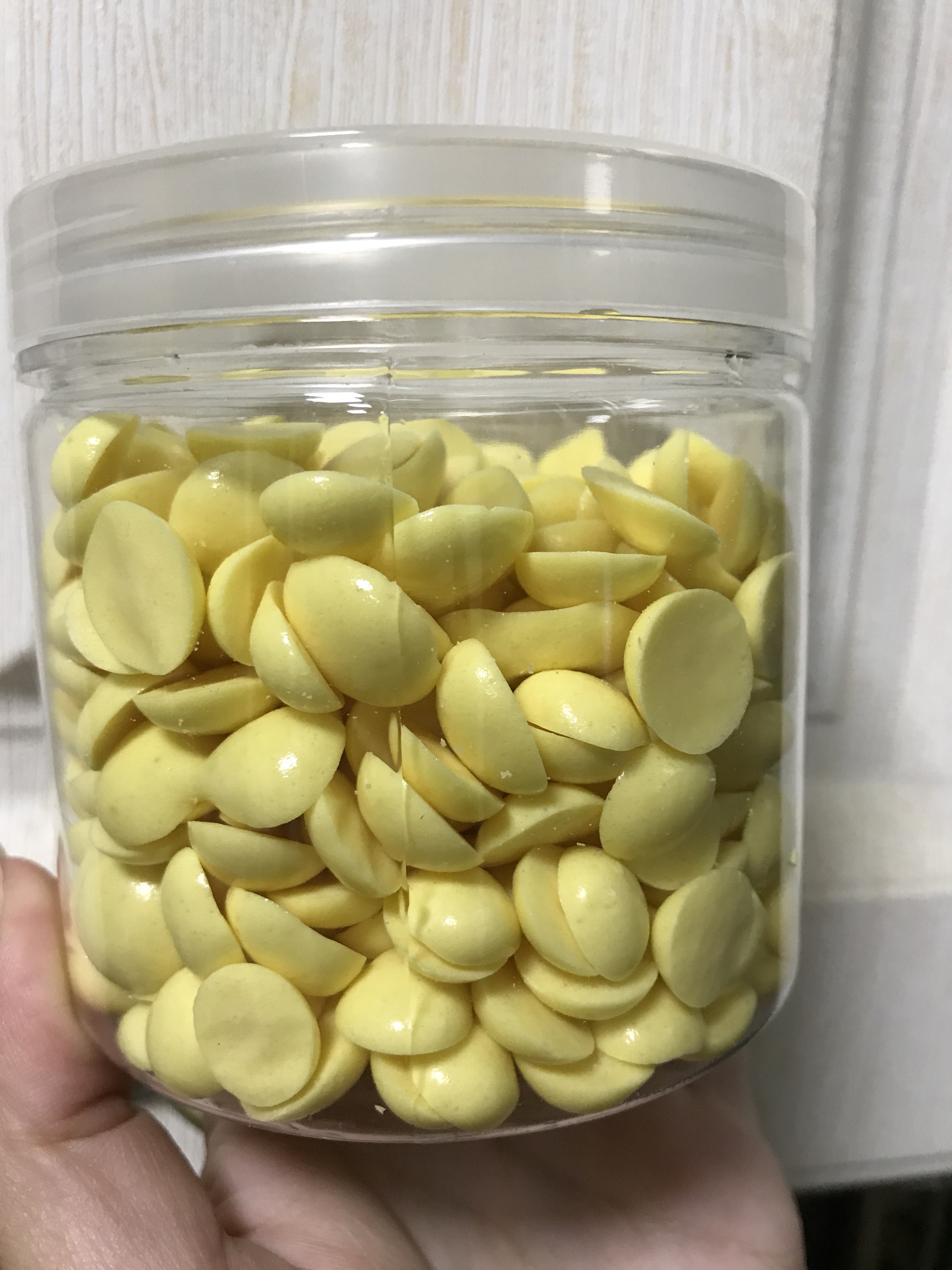蛋黄溶豆豆的做法