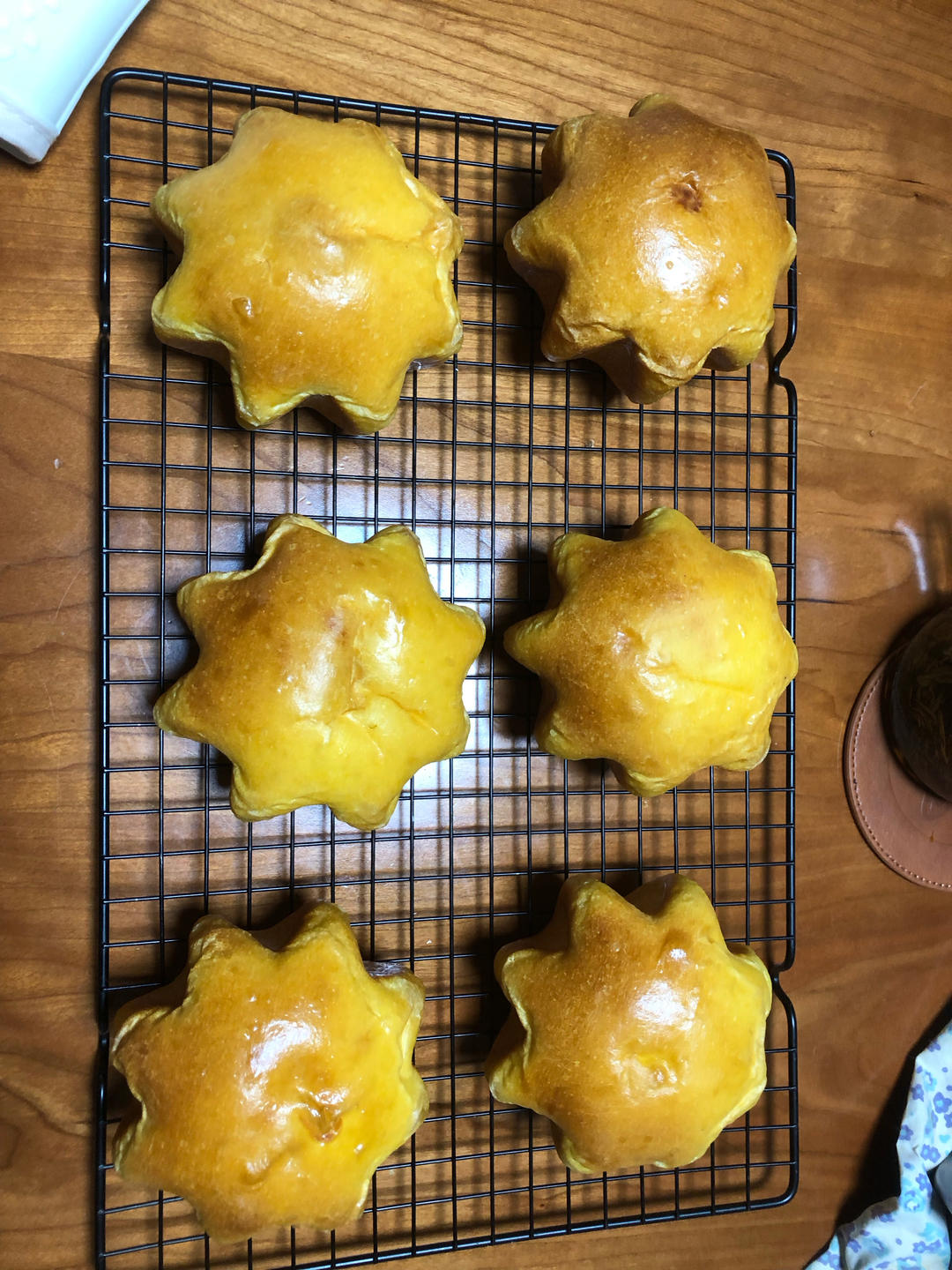 金灿灿南瓜星星面包